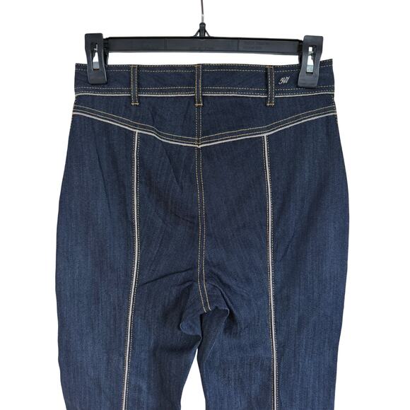 CINQ A SEPT SANTI Zipper Trim Jeans - Picture 12 of 15